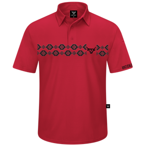 Aztec Polo - Red