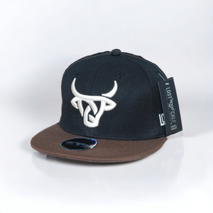 Fitted Hat -  Black / Brown