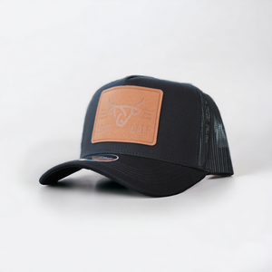 Leather Plate 5 Panel Curve
