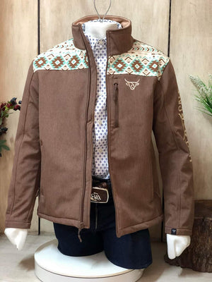 Heather Brown  Aztec Jacket