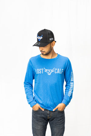 Long Sleeve LC - Heather Blue